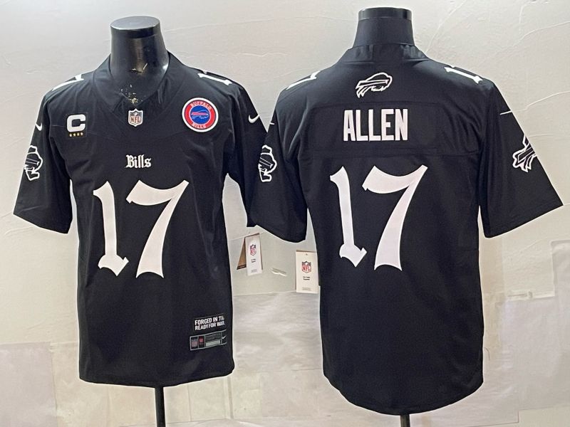 Men 2026 Buffalo Bills #17 Allen Black 7th generations Nike Limited NFL Jersey style 012